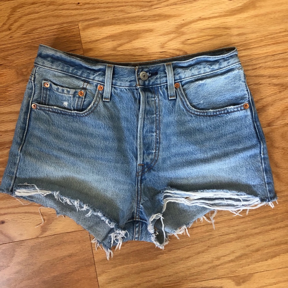 Levi’s 501 High Waisted Shorts